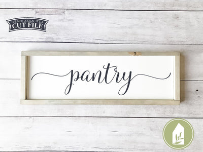 Pantry SVG | Kitchen SVG | Farmhouse SVG SVG LilleJuniper 