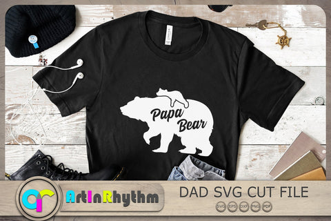 Papa Bear Svg, Dad Svg, Father Svg, Bear Svg SVG Artinrhythm shop 