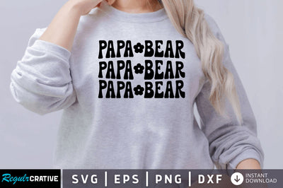 Papa bear SVG SVG Regulrcrative 