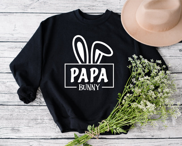 Papa Bunny Svg, Bunny Svg, Easter svg, Easter Bunny Svg design SVG Fauz 