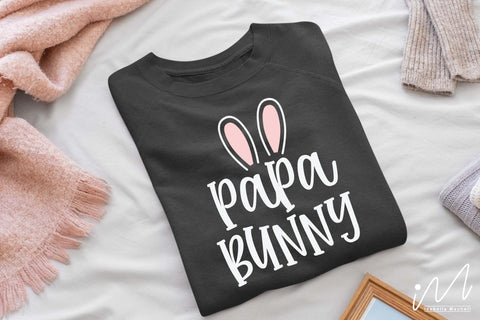 Papa bunny svg, Easter papa svg, Easter day svg SVG Isabella Machell 
