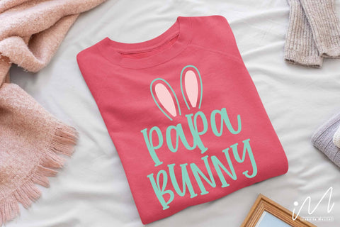 Papa bunny svg, Easter papa svg, Easter day svg SVG Isabella Machell 