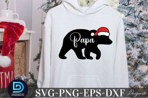 Papa, Christmas SVG SVG DESIGNISTIC 