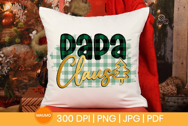 Papa Claus | Christmas sublimation SVG Maumo Designs 