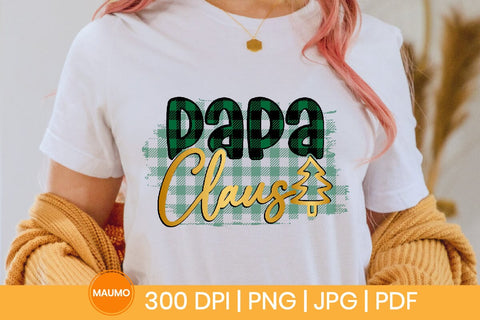 Papa Claus | Christmas sublimation SVG Maumo Designs 
