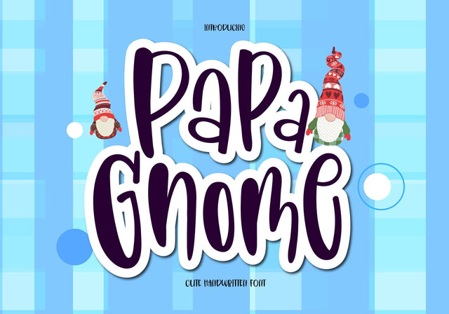 Papa Gnome Font BB Digital Arts 