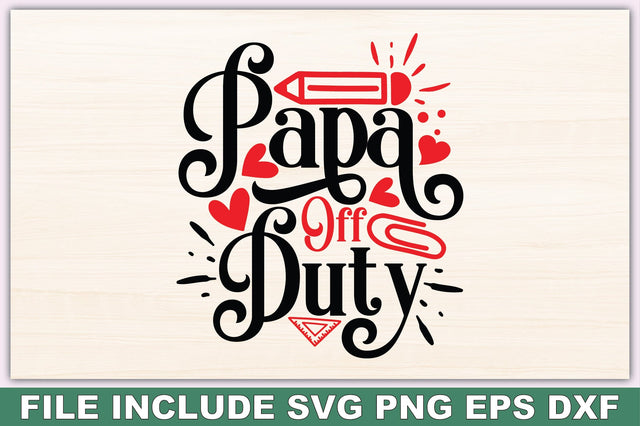 Papa Off Duty SVG Ariyan 