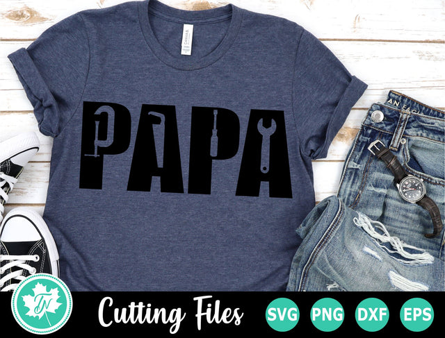 Papa SVG | Fathers Day SVG | Handyman SVG SVG TrueNorthImagesCA 