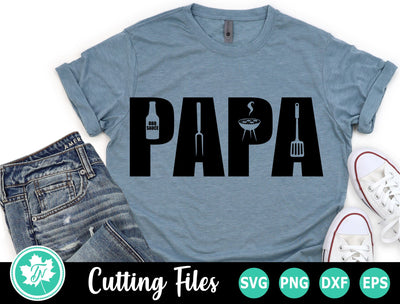 Papa SVG | Grilling SVG | Fathers Day SVG SVG TrueNorthImagesCA 
