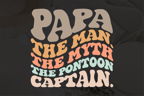Papa The Man The Myth The Legend Svg