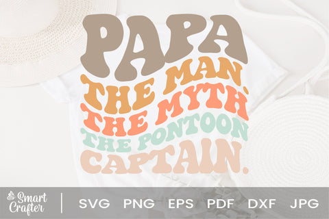 Papa the man. the myth the pontoon captain svg, Papa svg, Papa png, Fathers Day svg, Fathers Day png, Fathers Day svg, Fathers Day png, The Man The Myth The Legend SVG Fauz 