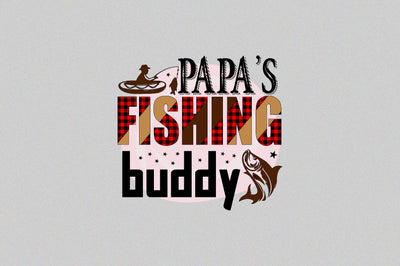 PAPA’S Fishing BUDDY Sublimation SVGArt 