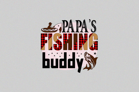 PAPA’S Fishing BUDDY Sublimation SVGArt 