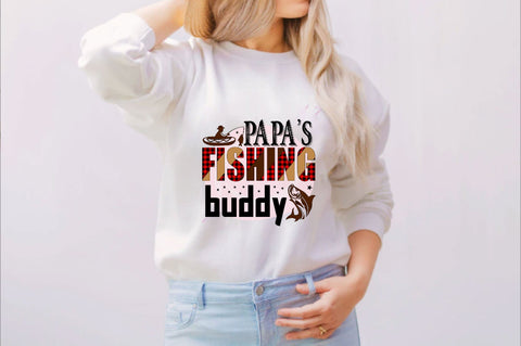 PAPA’S Fishing BUDDY Sublimation SVGArt 