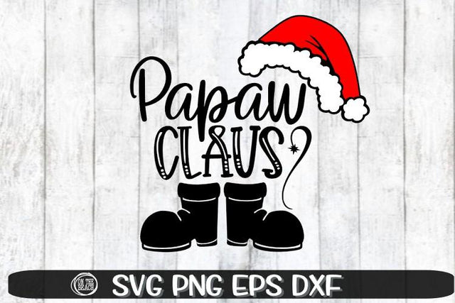Papaw Claus - SVG PNG EPS DXF SVG On the Beach Boutique 