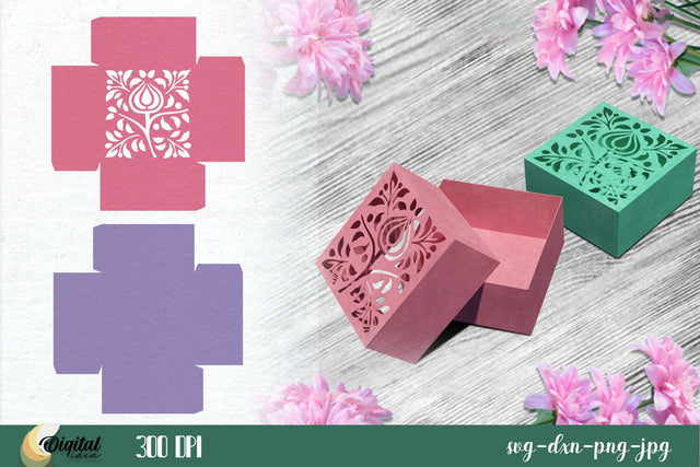 Paper box | SVG Design | Gifts SVG Evgenyia Guschina 