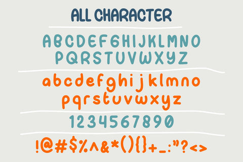 Paper Candy Font Forberas 