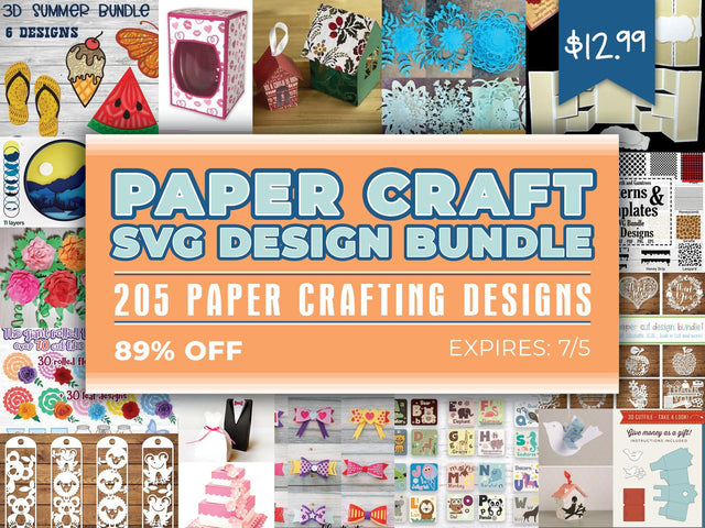 Paper Craft SVG Design Bundle Bundle So Fontsy Design Shop 