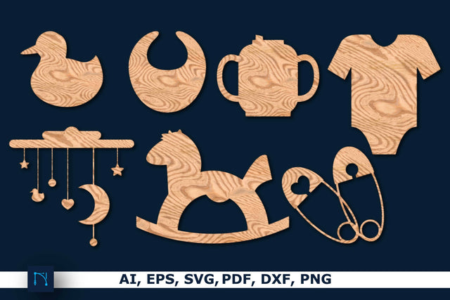 Paper cut baby Element Svg Bundle SVG MD JOYNAL ABDIN 