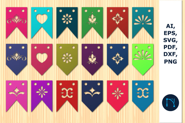 paper cut birthday banner SVG bundle SVG MD JOYNAL ABDIN 