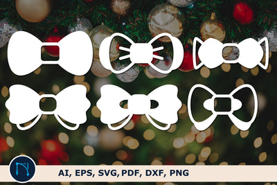paper cut Bow ties set SVG bundle SVG MD JOYNAL ABDIN 