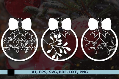 paper cut Christmas Ball decor SVG bundle SVG MD JOYNAL ABDIN 