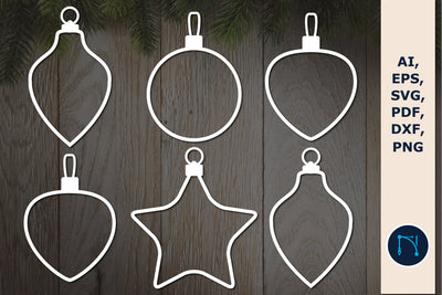paper cut Christmas bauble SVG bundle SVG MD JOYNAL ABDIN 