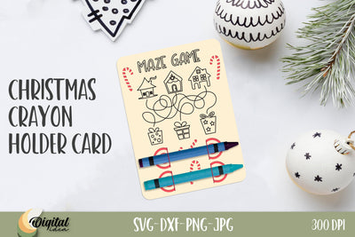 Paper Cut Christmas Cards. Christmas Crayon Holder Cards. Joy Card Paper 3D Paper Evgenyia Guschina 