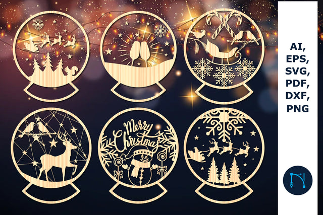 paper cut CHRISTMAS ORNAMENTS Craft SVG SVG MD JOYNAL ABDIN 