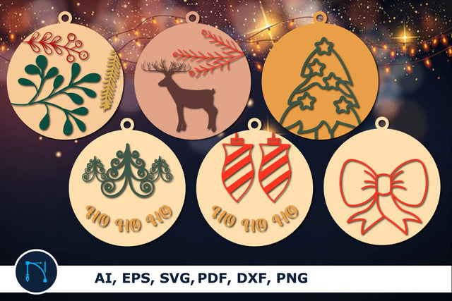 paper cut CHRISTMAS ORNAMENTS Craft SVG SVG MD JOYNAL ABDIN 