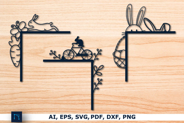 Paper cut easter door corner SVG Bundle SVG MD JOYNAL ABDIN 