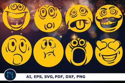 Paper Cut Emotional face SVG Bundle SVG MD JOYNAL ABDIN 