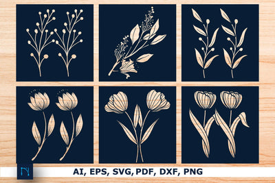 paper cut floral card SVG Bundle SVG MD JOYNAL ABDIN 