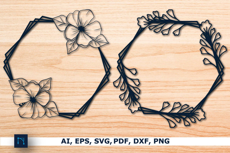 Paper cut Floral Wreath Svg Bundle SVG MD JOYNAL ABDIN 