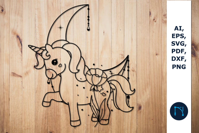 paper cut Mystical unicorn SVG cut file SVG MD JOYNAL ABDIN 