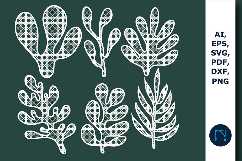 Paper cut organic Plants SVG Bundle SVG MD JOYNAL ABDIN 