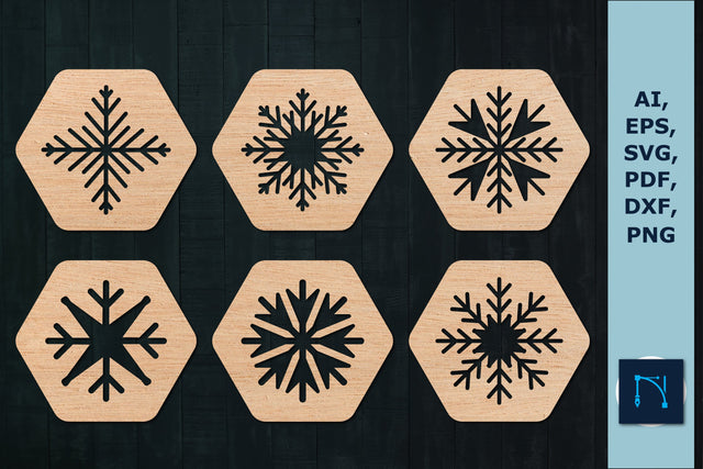 paper cut snowflake ornament SVG bundle SVG MD JOYNAL ABDIN 