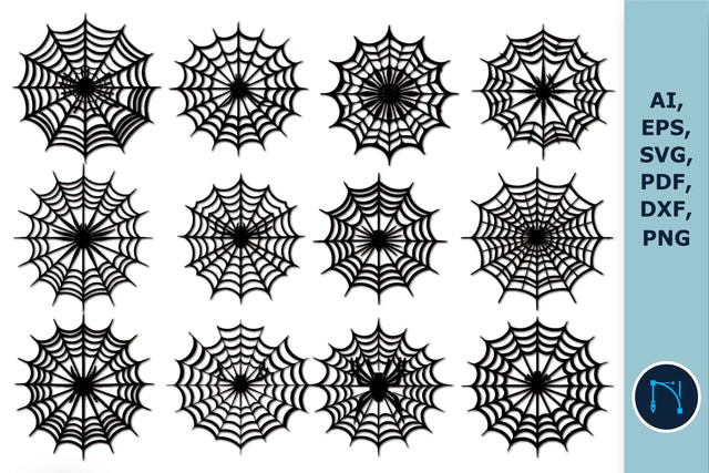 Paper Cut Spiderweb SVG Bundle SVG MD JOYNAL ABDIN 