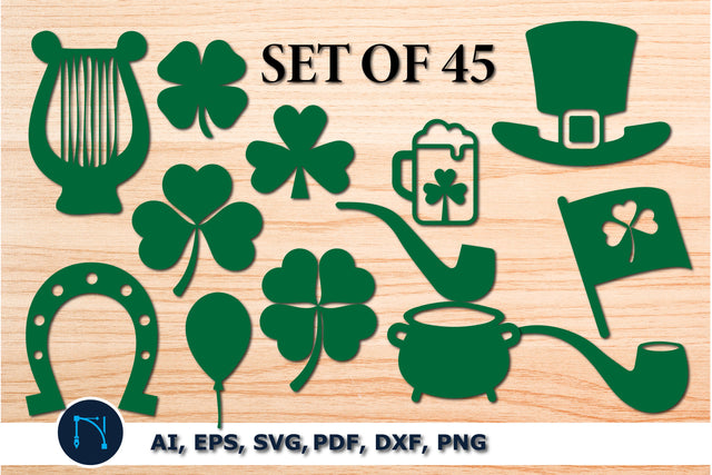 paper cut st Patrick’s day SVG bundle SVG MD JOYNAL ABDIN 