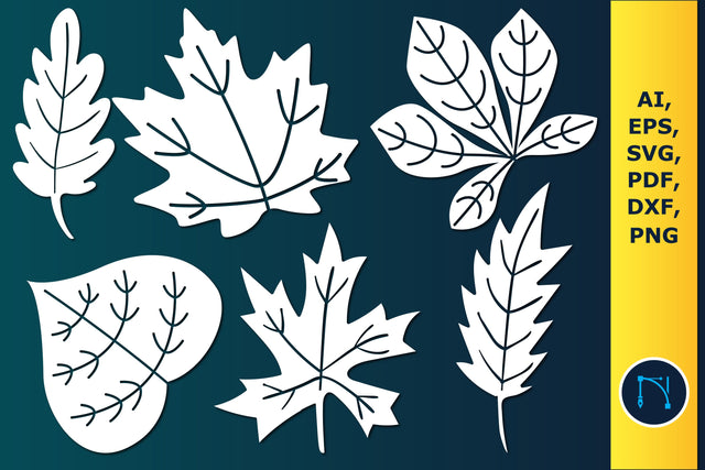 paper cut summer leaf SVG bundle SVG MD JOYNAL ABDIN 