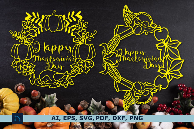 paper cut Thanksgiving Day SVG bundle SVG MD JOYNAL ABDIN 