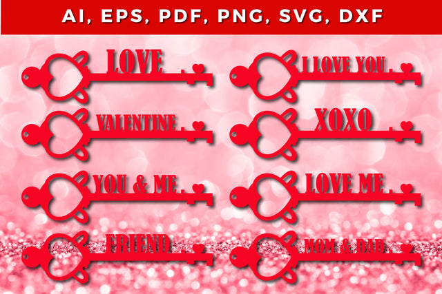 paper cut valentine key Bundle SVG file SVG MD JOYNAL ABDIN 