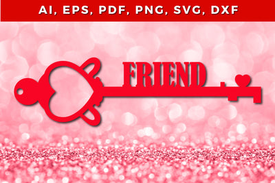 paper cut valentine key design SVG file SVG MD JOYNAL ABDIN 