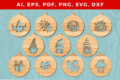 paper cut Valentine’s ornament bundle SVG MD JOYNAL ABDIN 