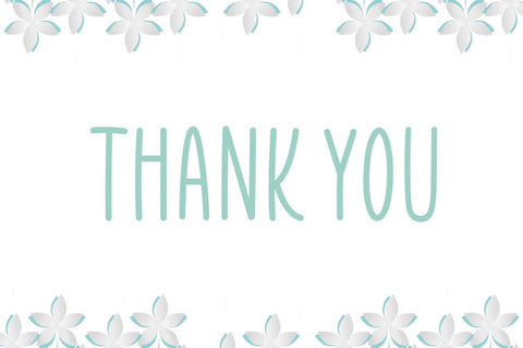 Paper Flowers Font Manjali_Studio 