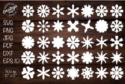 Paper flowers. Paper flower template SVG. Flower template. Flower laser. SVG Createya Design 