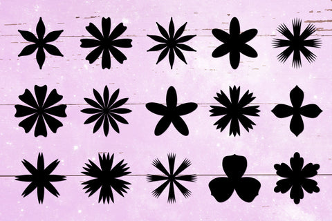 Paper Flowers SVG,Paper Flower Template,Paper Flowers Bundle SVG goodfox86 