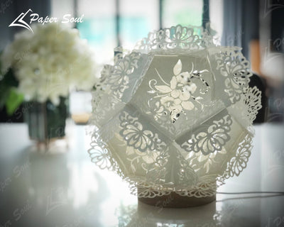 Paper lantern template | paper lantern SVG | Paper Soul Craft SVG papersoulcraft 