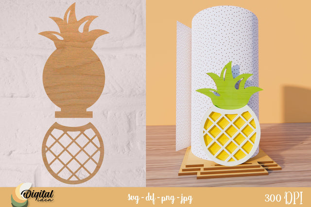 Paper Towel Roll Holders Laser Cut. Kitchen Design SVG. SVG Evgenyia Guschina 