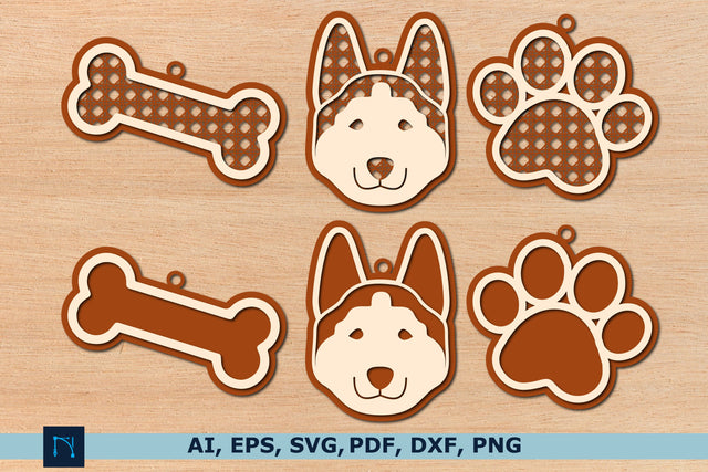 paper/laser cut dog decor SVG bundle SVG MD JOYNAL ABDIN 